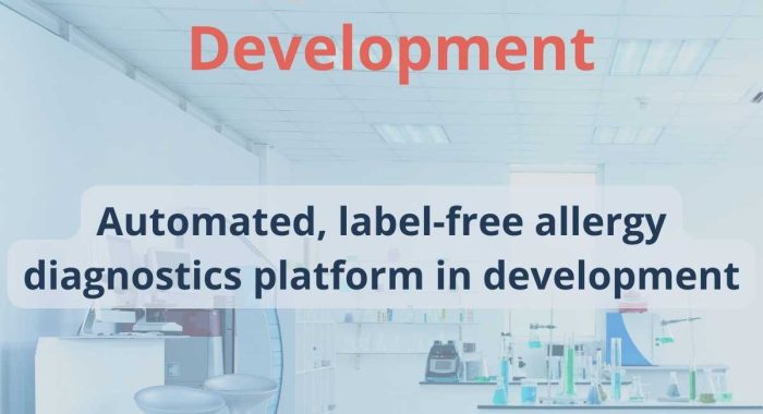 Automated, label-free allergy diagnostics platform in development